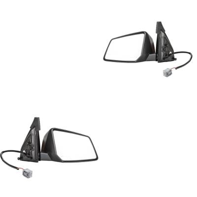 Rareelectrical - New Pair Of Mirror Compatible With Saturn Chevrolet Gmc Outlook Traverse Acadia Acadia Limited 2008