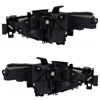 Rareelectrical - New Pair Of Led Headlights Compatible With Mazda Cx-5 I Sport 2.0L 2017 2018 2019 2020 By Part