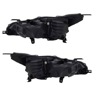 Rareelectrical - New Pair Headlights Compatible With Nissan Altima Sr Sedan 4 Door 2.0L 2.5L 2019 2020 2021 2022 By