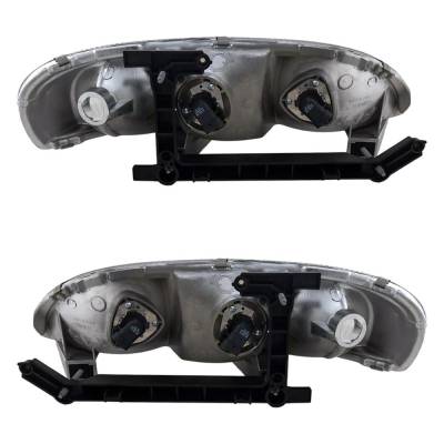 Rareelectrical - New Pair Of Headlights Compatible With Chevrolet Lumina Apv Lumina Van Lumina Monte Carlo 3.1L 3.4L