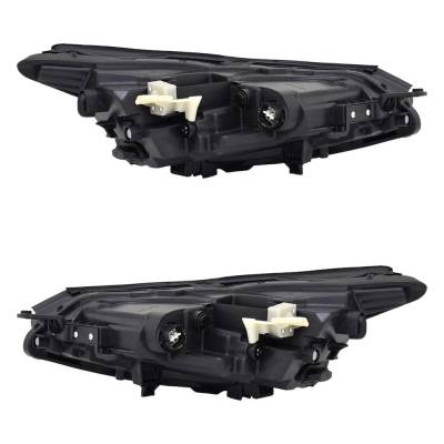 Rareelectrical - New Pair Of Headlights Compatible With Hyundai Sonata 1.6L 2.5L 2020 2021 2022 By Part Numbers