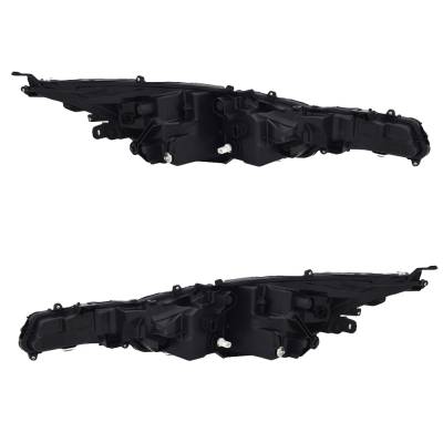 Rareelectrical - New Pair Of Headlights Compatible With Toyota Corolla 2023 2024 By Part Numbers To2503324 To2502324