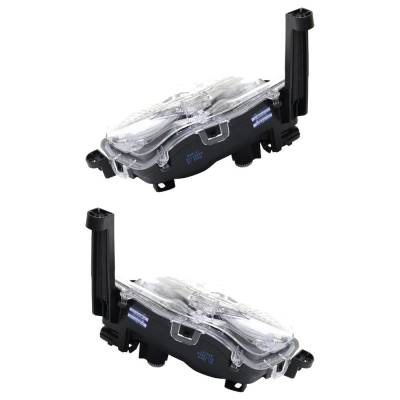 Rareelectrical - New Pair Of Daytime Running Lights Compatible With Toyota Prius 1.8L 2016 2017 2018 By Part Numbers