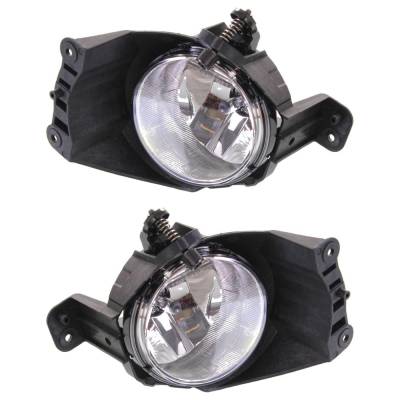 Rareelectrical - New Pair Of Daytime Running Lights Compatible With Chevrolet Sonic 1.4L 1.6L 1.8L 2012 2013 2014