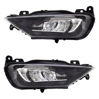 Rareelectrical - New Pair Of Daytime Running Lights Compatible With Volvo Xc90 S90 V90 Cross Country V90 Xc60 2.0L