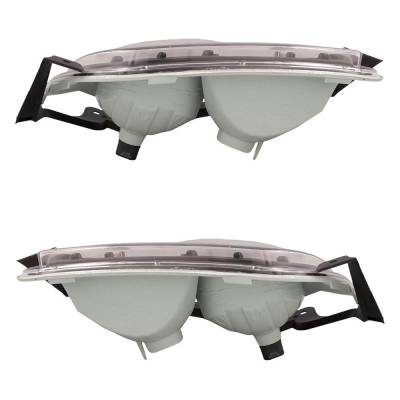 Rareelectrical - New Pair Of Daytime Running Lights Compatible With Chevrolet Avalanche 1500 Avalanche 2500 2002-2006