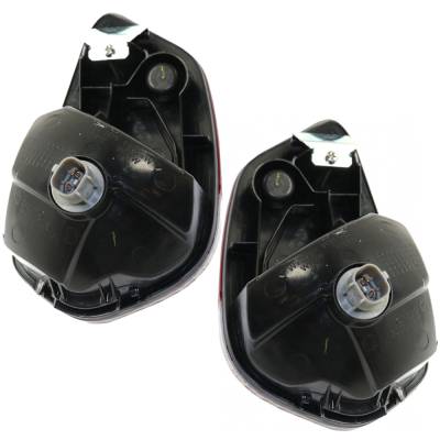 Rareelectrical - New Pair Of Back Up Lights Compatibile With Mitsubishi Outlander Es Ex Ex-L Sp Sport Utility 2016