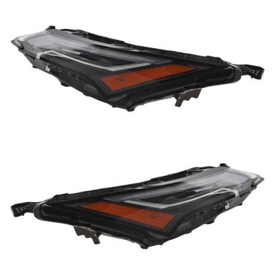 Rareelectrical - New Pair Of Daytime Running Lights Compatible With Nissan Rogue 1.5L 2.5L 2021 2022 2023 By Part