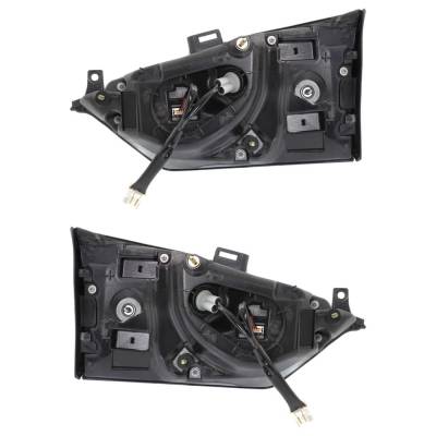 Rareelectrical - New Pair Of Daytime Running Lights Compatible With Lexus Rx350 Rx450h Rx350l Rx450hl 2016-2022 By
