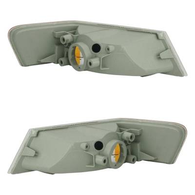 Rareelectrical - New Pair Of Daytime Running Lights Compatible With Jeep Patriot 2.0L 2.4L 2007-2017 By Part Numbers