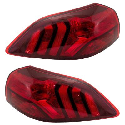 Rareelectrical - New Pair Of Tail Lights Compatible With Hyundai Tucson 2.0L 2.4L 2019 2020 2021 By Part Numbers