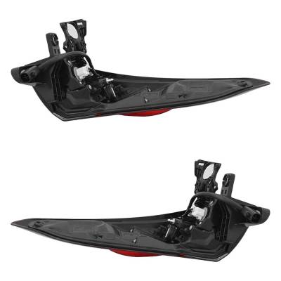 Rareelectrical - New Pair Of Tail Lights Compatible With Toyota Highlander 2.4L 2.5L 3.5L 2020 2021 2022 2023 By Part