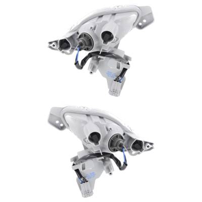 Rareelectrical - New Pair Of Daytime Running Lights Compatible With Mazda Cx-3 2016 2017 2018 2019 2020 2021 By Part