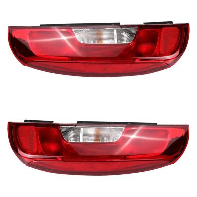 Rareelectrical - New Pair Of Tail Lights Compatible With Ram Promaster City 2.4L 2015 2016 2017 2018 2019 2020 2021