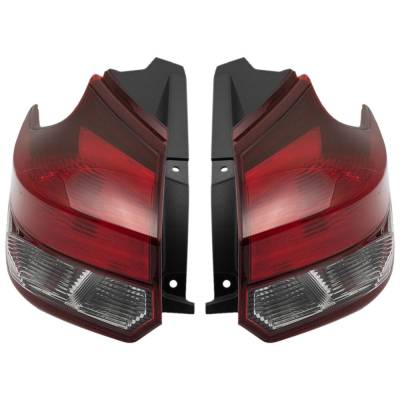 Rareelectrical - New Pair Of Tail Lights Compatible With Nissan Kicks 1.6L 2018 2019 2020 By Part Numbers 26555-5Rl0a