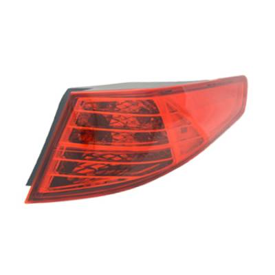 Rareelectrical - New Right Tail Light Compatible With Kia Optima 2012-2013 Ki2805108 92402 4C000 924024C000