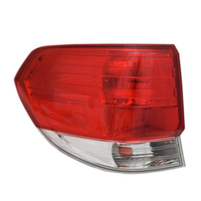 RAREELECTRICAL - New Outer Left Tail Light Compatible With Honda Odyssey 2008-2010 Ho2818134 33551-Shj-A51