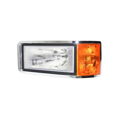 Rareelectrical - New Left Side Headlight Fits Mack Heavy Duty Ch 1989-2003 Set Back Axel 25154252