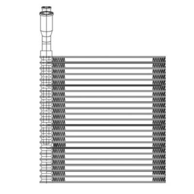 Rareelectrical - New Front A/C Evaporator Core Compatible With Jeep Liberty Sport Utility 2.8L 3.7L 2006-2007