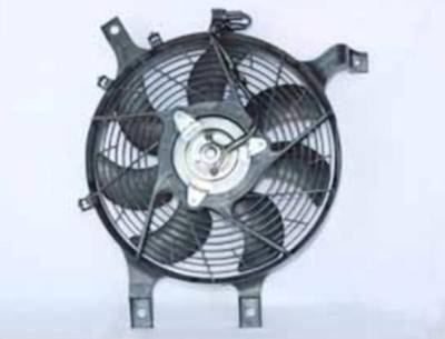 Rareelectrical - New Ac Condenser Fan Assembly Compatible With 2001-2004 Nissan Frontier 3.3L V6 3275Cc 315-55030-200