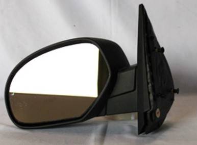 Rareelectrical - New Lh Door Mirror Compatible With Chevy 07-12 Silverado 1500 2500 3500 Hd Manual Controls Cv41l