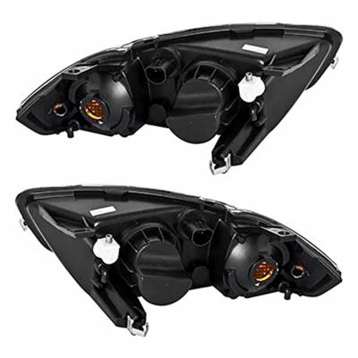 Rareelectrical - New Pair Of Headlight Compatible With Chevrolet Cavalier Base Coupe 2003-2005 By Part Number