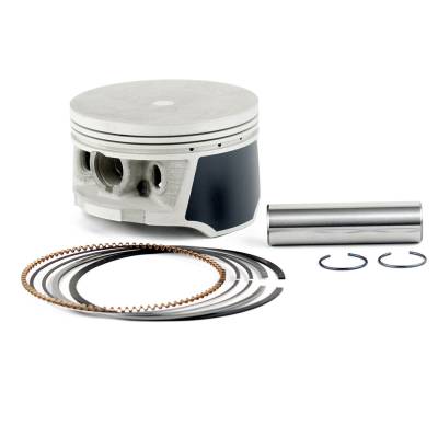 Rareelectrical - New 91Mm Piston Kit Compatible With Honda 450 Trx Foreman 4X4 98-04 1Mm Bored Over 1998 1999 2000