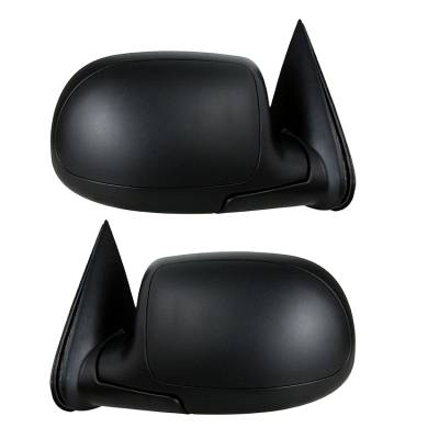 Rareelectrical - New Pair Of Door Mirrors Fits Chevrolet Suburban 2500 00-02 Gm1321251 Gm1320250