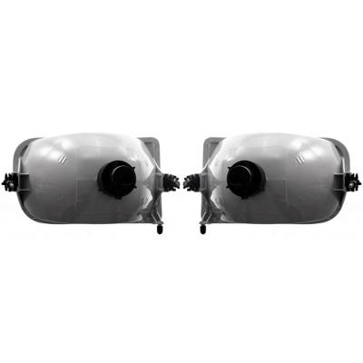 Rareelectrical - New Pair Of Headlight Compatible With Mazda B2300 1994-1997 By Part Number Zzm0-51-030 Zzm051030