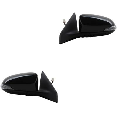 Rareelectrical - New Pair Of Mirror Compatible With Toyota Avalon 2013 2014 2015 2016 2017 2018 By To1321292