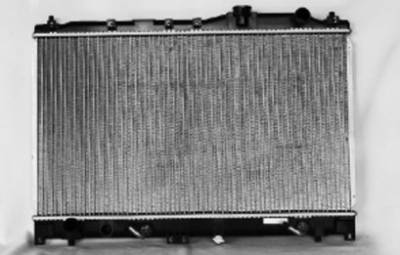 Rareelectrical - New Radiator Assembly Compatible With Acura 95-98 Tl 2.5L L5 2451Cc 2598 Ac3010121 2598
