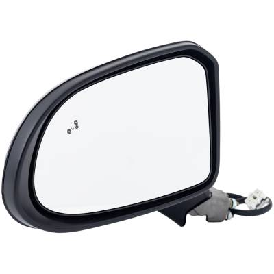 Rareelectrical - New Left Mirror Compatible With Hyundai Santa Fe 2.0L 2.4L 2019-2019 By Part Numbers 87610S2010-Pfm
