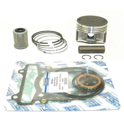 RAREELECTRICAL - New 83.25Mm Bore .25Mm Over Top End Rebuild Kit Compatible With Yamaha Big Bear 350Cc 1987-1999