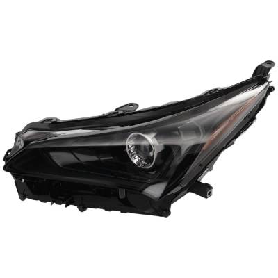 Rareelectrical - New Left Headlights Compatible With Lexus Nx300 Nx300h 2.0L 2.5L 2018 2019 2020 2021 By Part Numbers