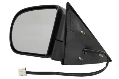Rareelectrical - New Lh Door Mirror Compatible With Chevy 99-05 Blazer 99-04 S10 02-05 Trailblazer W/ Heat Power