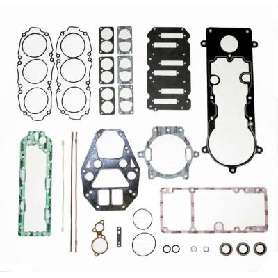 Rareelectrical - New Powerhead Gasket Kit Compatible With Mercury 6 Cyl 3.501 Bore 2.5L Sport Jet 210 Hp By