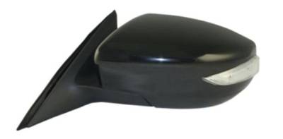 Rareelectrical - New Left Driver Side Door Mirror Compatible With 2013-2014 Nissan Altima Sedan Signal Lamp