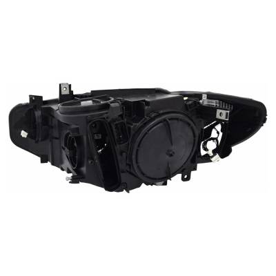 Rareelectrical - New Right Side Headlights Compatible With Bmw 428I Base Coupe Plastic Led Bulb High And Low Beam