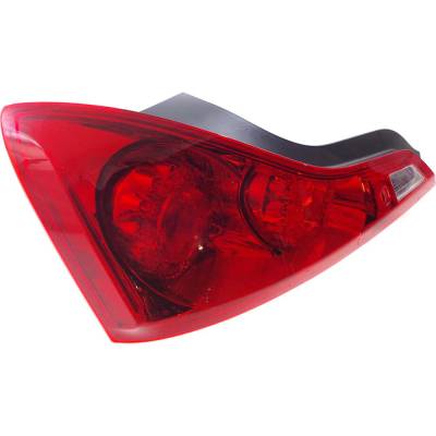 Rareelectrical - New Left Tail Lights Compatible With Infiniti G37 Q60 3.7L 2008 2009 2010 2011 2012 2013 2014 2015