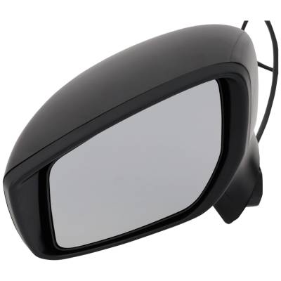 Rareelectrical - New Left Mirror Compatible With Nissan Versa 1.6L 2020-2022 By Part Numbers 963025Ee0a Jns207el