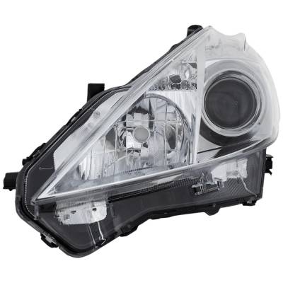 Rareelectrical - New Left Headlights Compatible With Toyota Prius V 1.8L 2012 2013 2014 By Part Numbers To2518137c