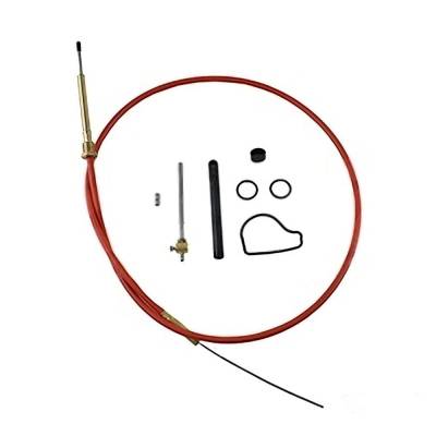 Rareelectrical - New Shift Cable Assembly Compatible With Omc I/O Cobra By 987498 0985587 S18-2245-1 986654 987661