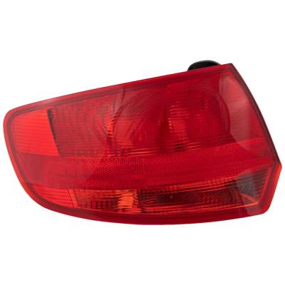 Rareelectrical - New Left Tail Lights Compatible With Audi A3 Quattro A3 2.0L 3.2L 2006 2007 2008 By Part Numbers