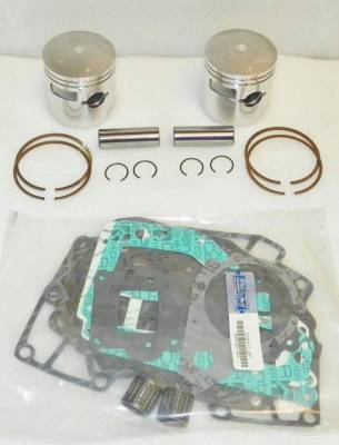 Rareelectrical - New Rebuild Kit Compatible With .25Mm Over Yamaha 1989-1990 Wave Jammer 89-93 Wave Runner 500Cc