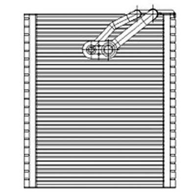 Rareelectrical - New Front A/C Evaporator Core Compatible With Dodge Journey 2009 2010 2011 2012 2013 68038539Aa