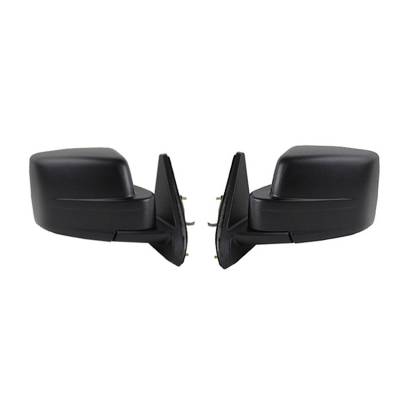 Rareelectrical - New Pair Of Door Mirrors Compatible With Jeep Patriot 2007-2009 Powered 5155458Ag Ch1321282