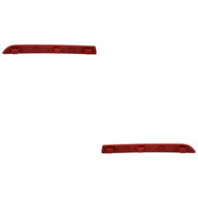 Rareelectrical - New Pair Of Reflector Assembly Compatible With Bmw 2021-2023 By 63 14 9 463 764 63 14 9 463 763
