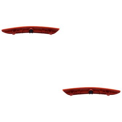 Rareelectrical - New Pair Of Reflector Assembly Compatible With Mazda 2019-2025 By 17-6079-00 B0j8-51-5M0 B0j8-51-5L0
