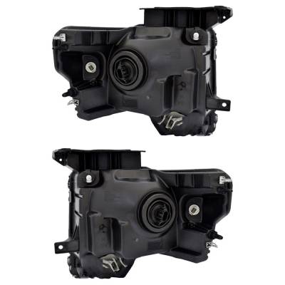 Rareelectrical - New Pair Of Headlights Compatible With Ford F-150 2010 2011 2012 2013 2014 By Part Numbers Dl3z