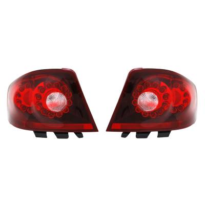 Rareelectrical - New Pair Of Tail Lights Compatible With Dodge Avenger 2011 2012 2013 By Part Numbers Ch2819130